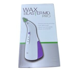 WAX BLASTER MD PRO Electric Ear Cleaning Pulsating Dual‎ Stream Rechargeable
